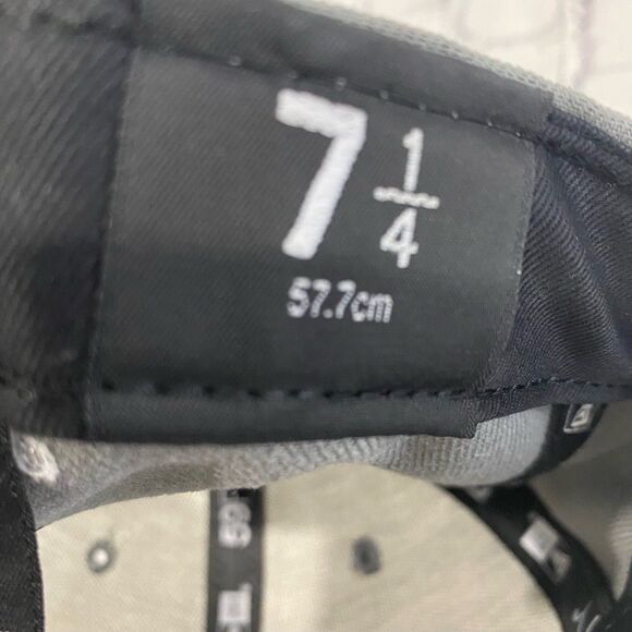 New Era Cap Hat Men’s Size 7 1/4” Color Gray Orange Texas Longhorns Fitted - Picture 8 of 12